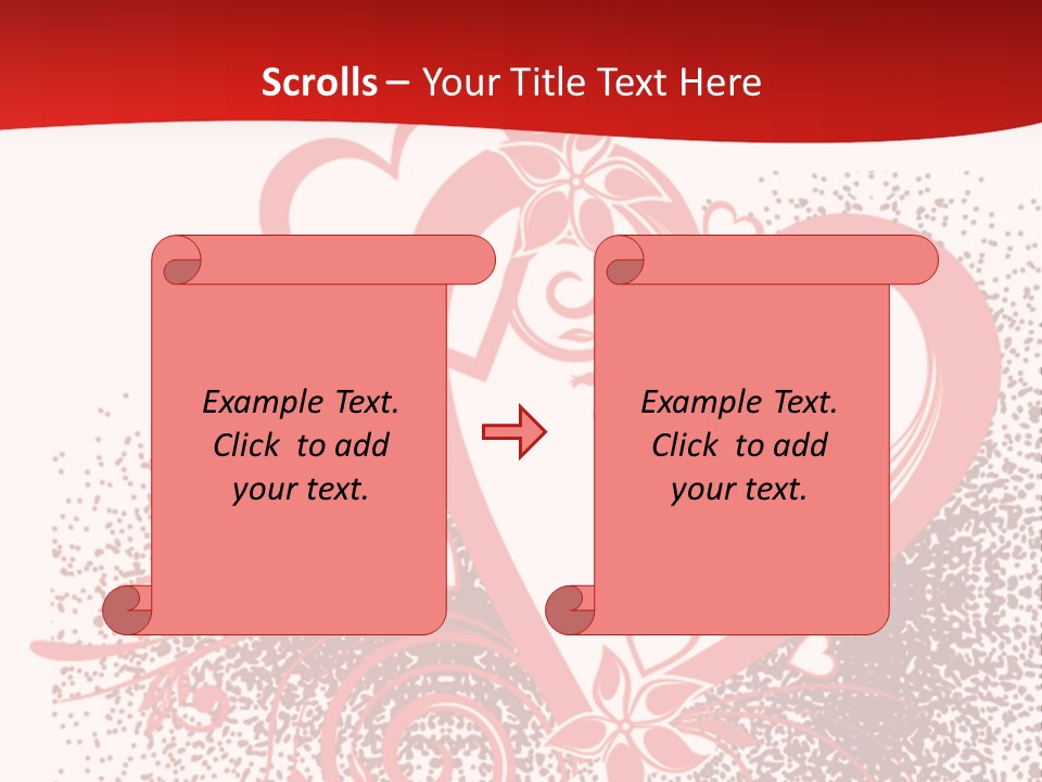 Celebration Valentine Greeting PowerPoint Template