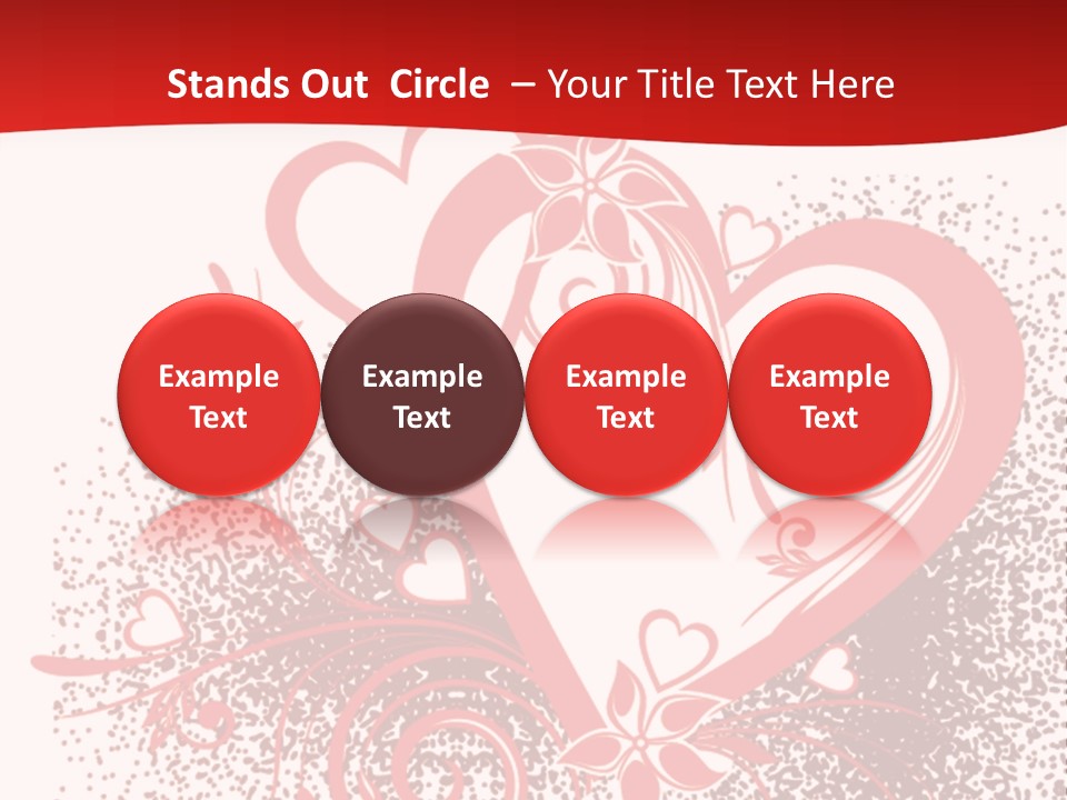 Celebration Valentine Greeting PowerPoint Template