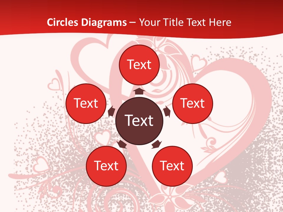 Celebration Valentine Greeting PowerPoint Template