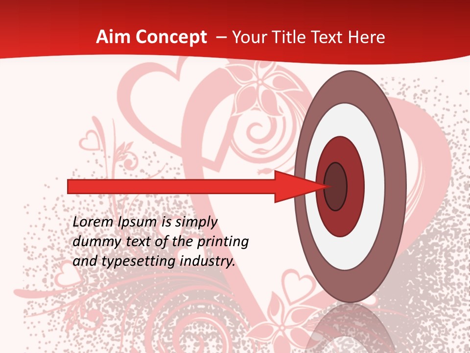 Celebration Valentine Greeting PowerPoint Template