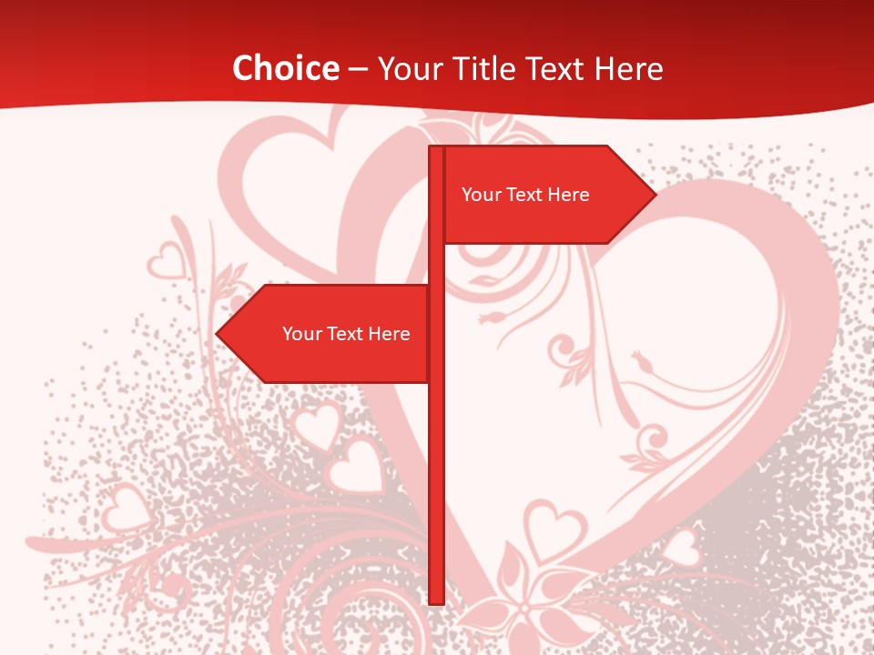 Celebration Valentine Greeting PowerPoint Template
