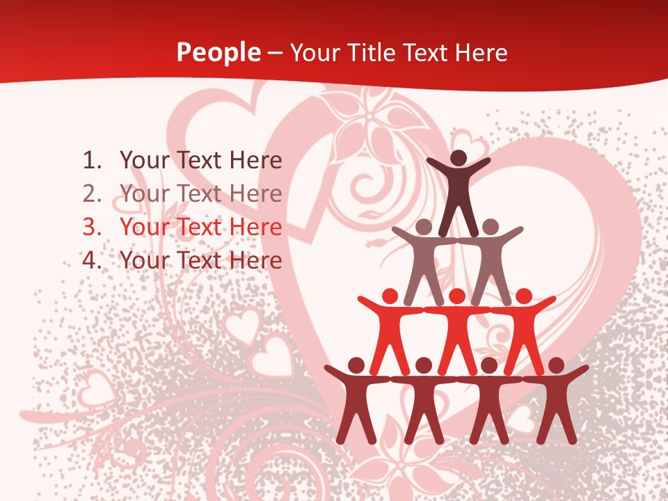 Celebration Valentine Greeting PowerPoint Template