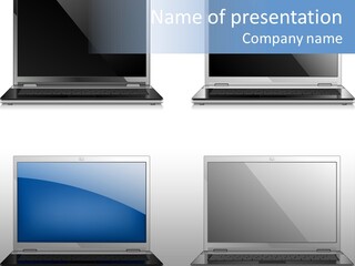 Camera Cart Icon PowerPoint Template