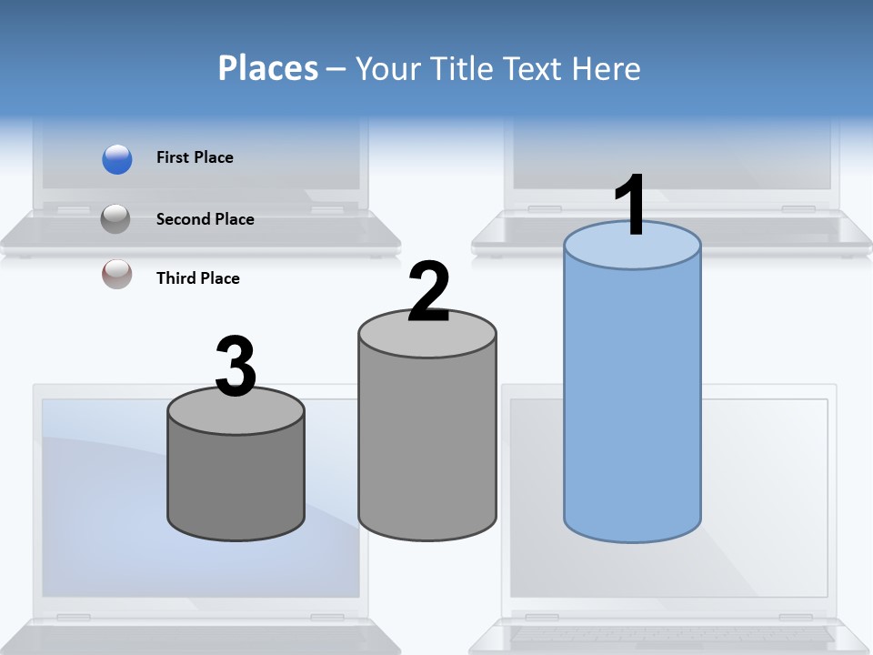 Camera Cart Icon PowerPoint Template