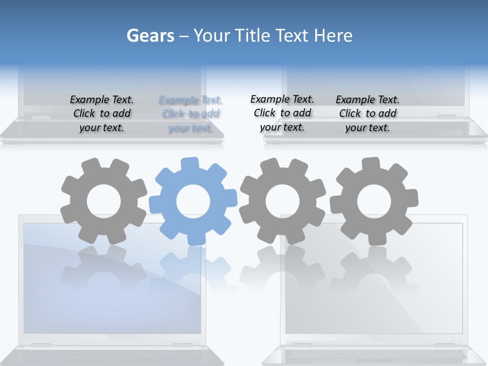 Camera Cart Icon PowerPoint Template