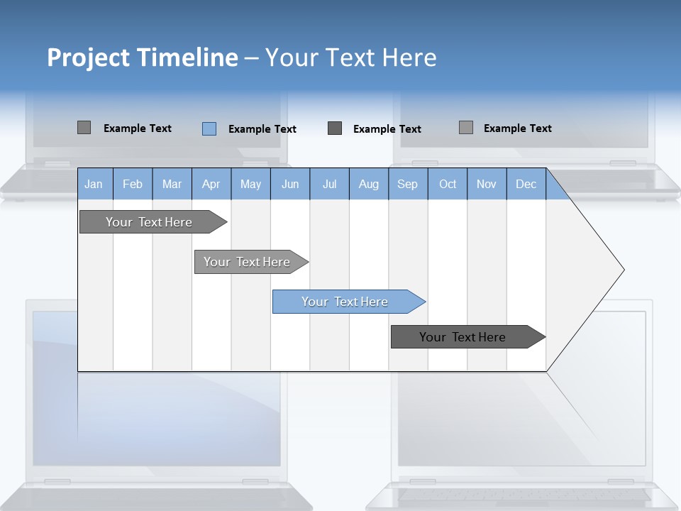 Camera Cart Icon PowerPoint Template