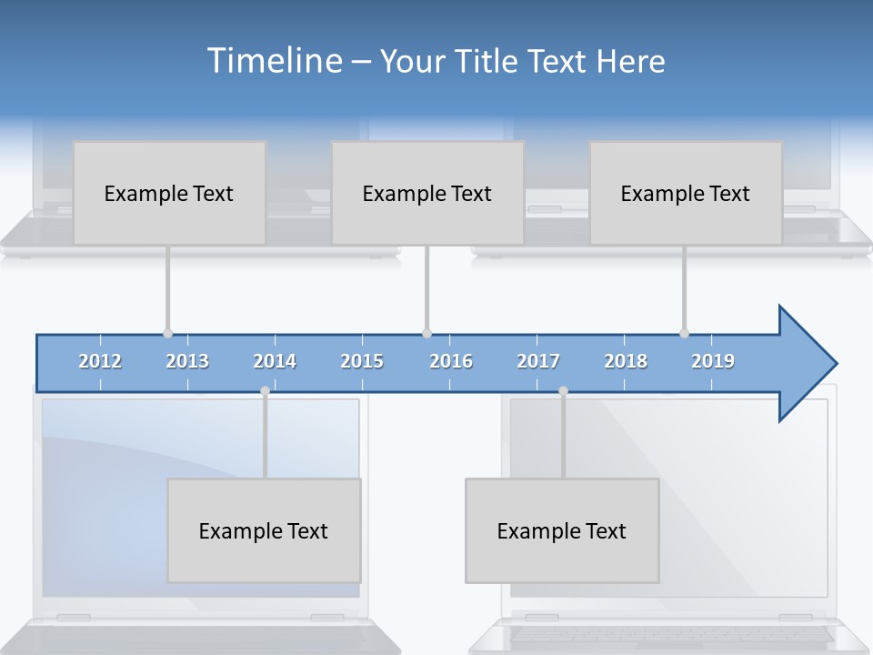Camera Cart Icon PowerPoint Template