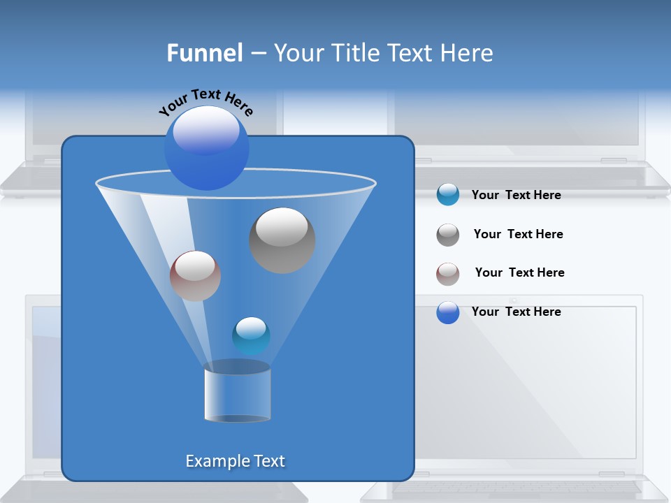 Camera Cart Icon PowerPoint Template