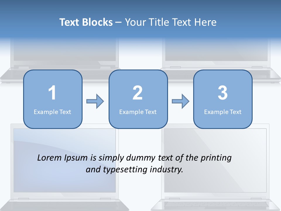 Camera Cart Icon PowerPoint Template