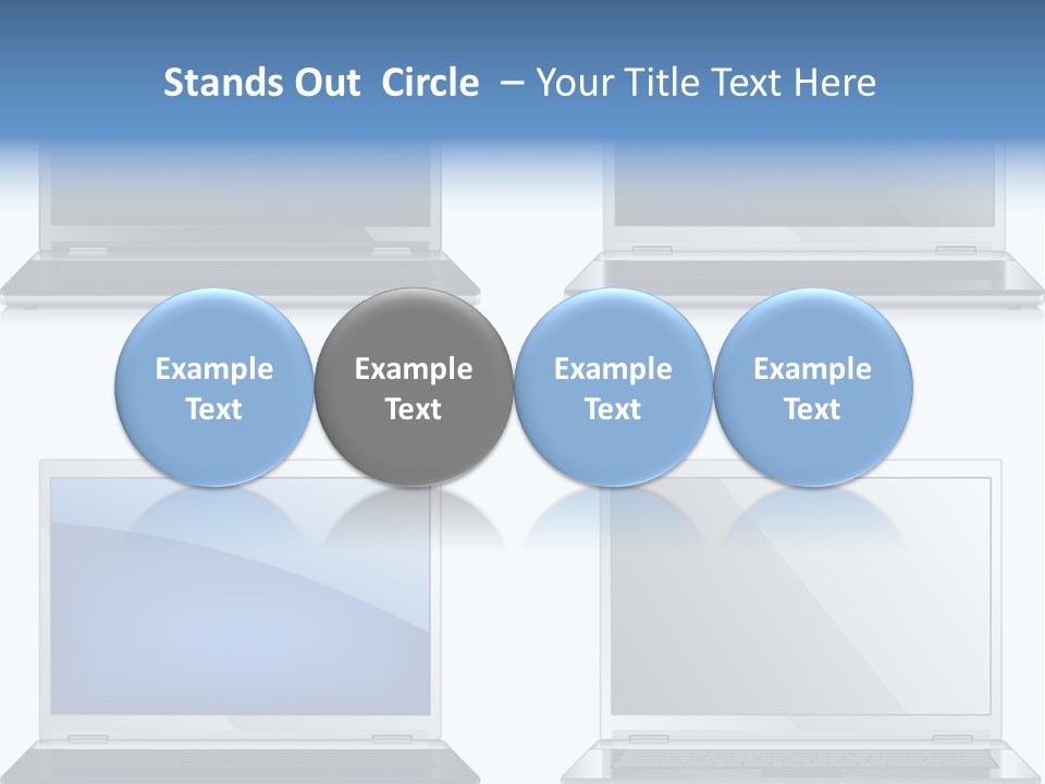 Camera Cart Icon PowerPoint Template