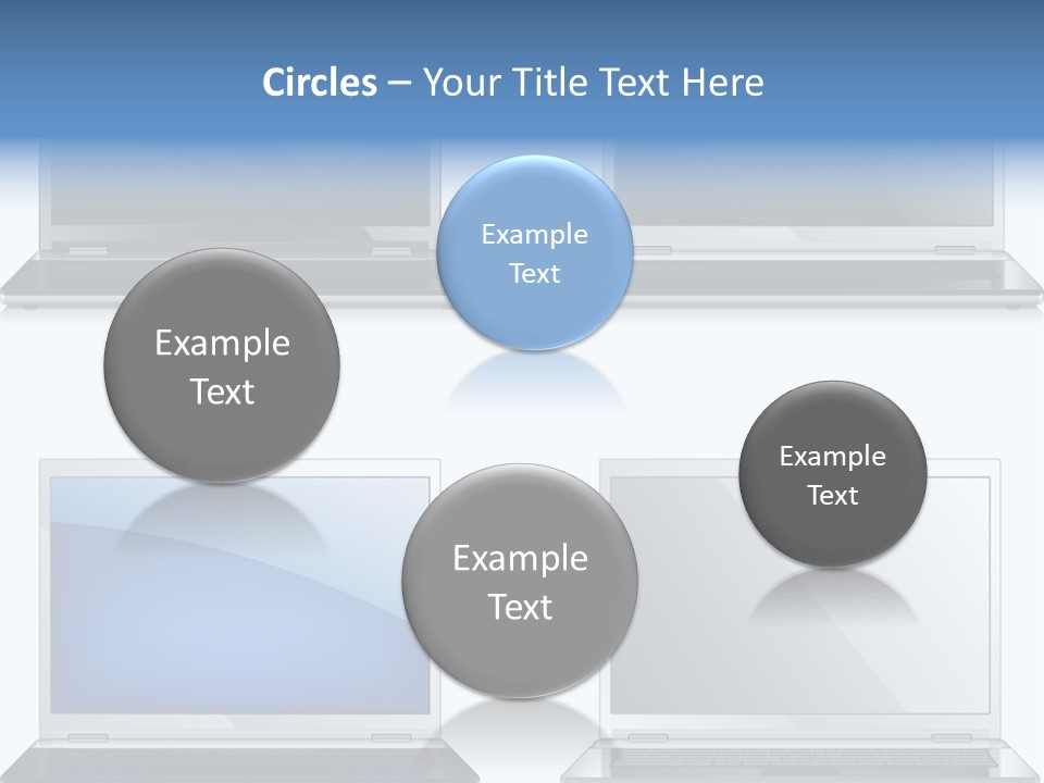 Camera Cart Icon PowerPoint Template