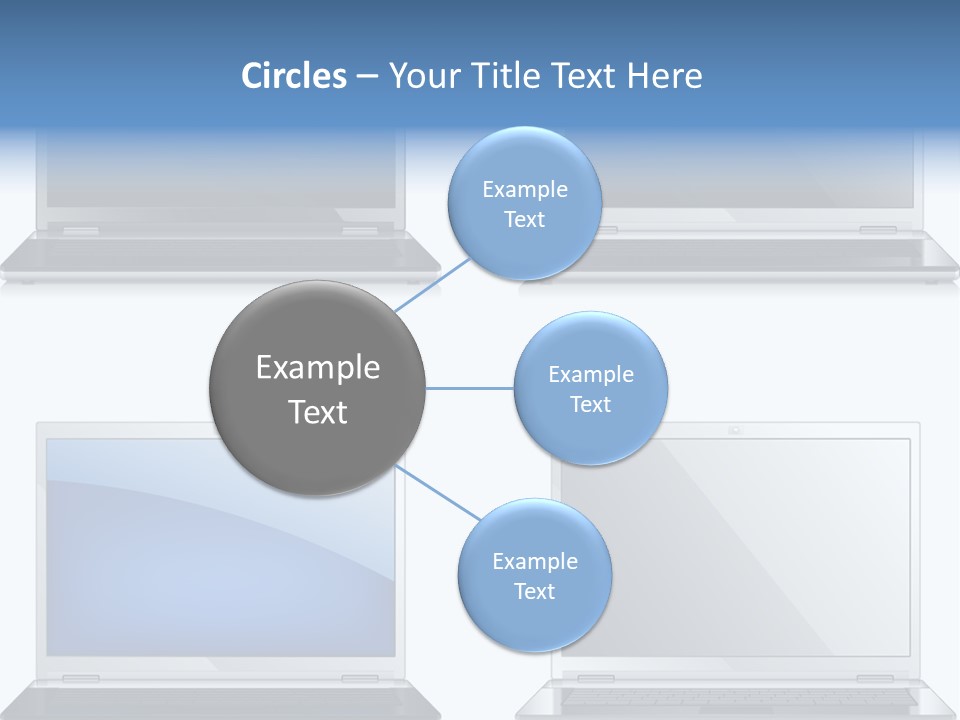 Camera Cart Icon PowerPoint Template