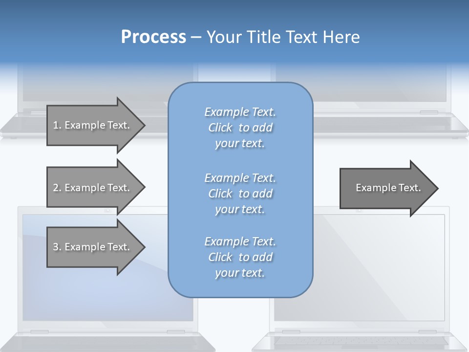 Camera Cart Icon PowerPoint Template