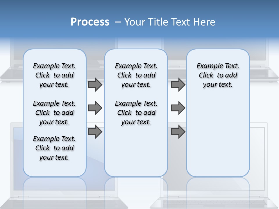 Camera Cart Icon PowerPoint Template