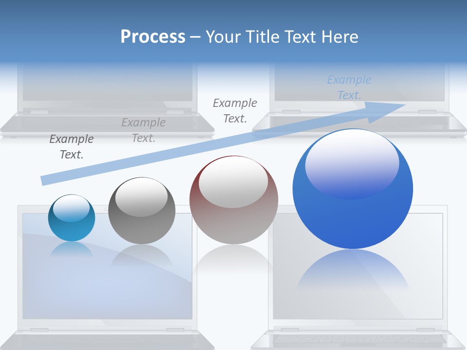 Camera Cart Icon PowerPoint Template
