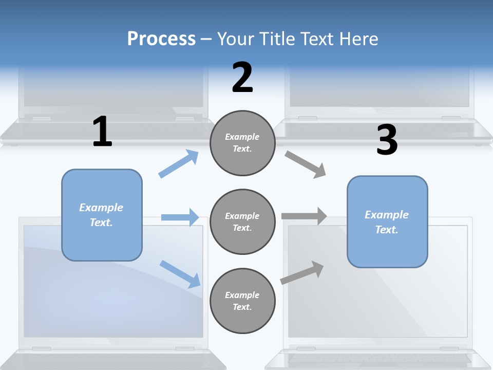 Camera Cart Icon PowerPoint Template