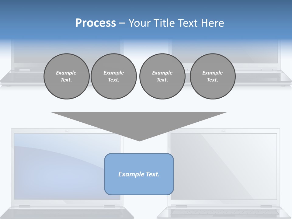 Camera Cart Icon PowerPoint Template