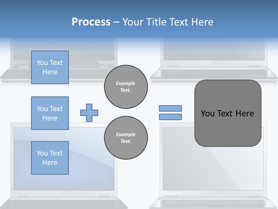 Camera Cart Icon PowerPoint Template
