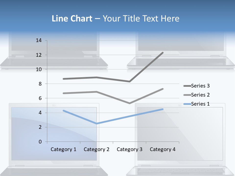Camera Cart Icon PowerPoint Template