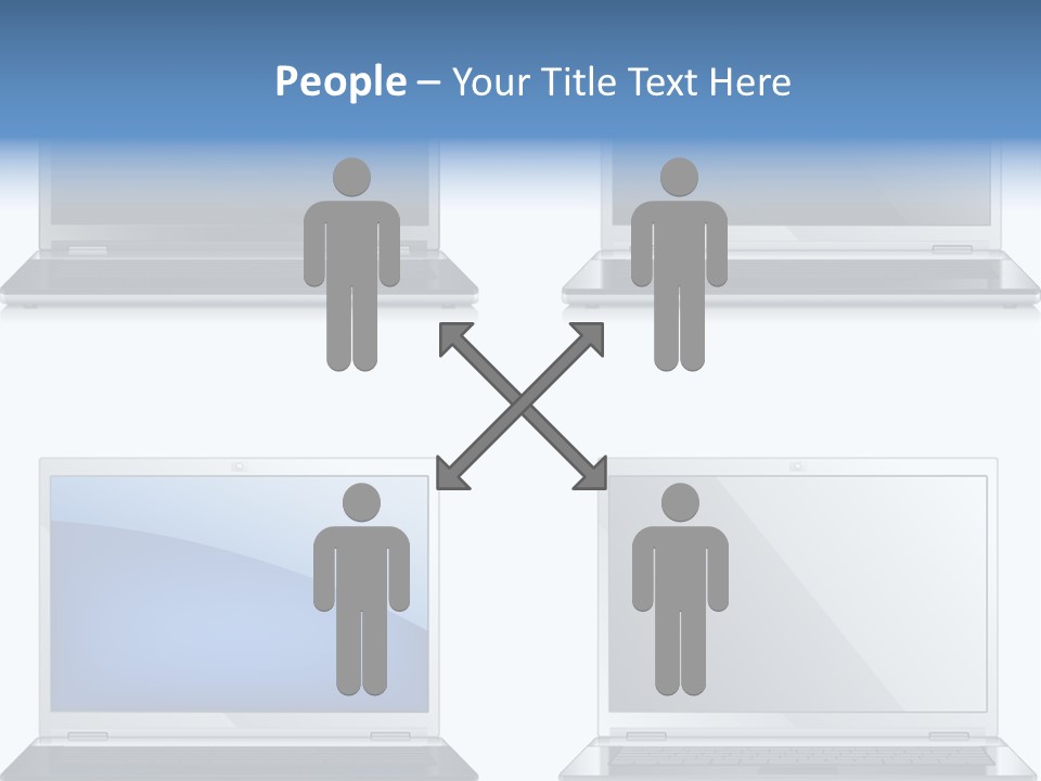 Camera Cart Icon PowerPoint Template