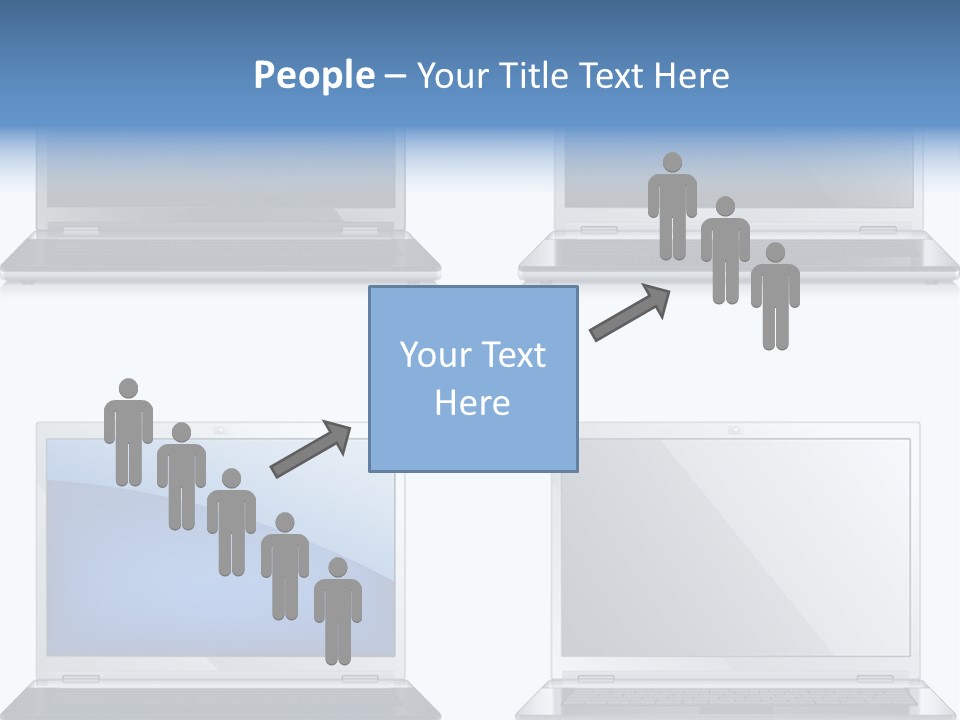Camera Cart Icon PowerPoint Template