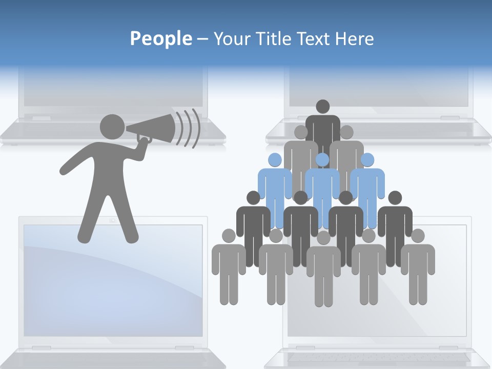 Camera Cart Icon PowerPoint Template