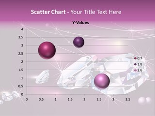 Diamond Glass Treasure PowerPoint Template