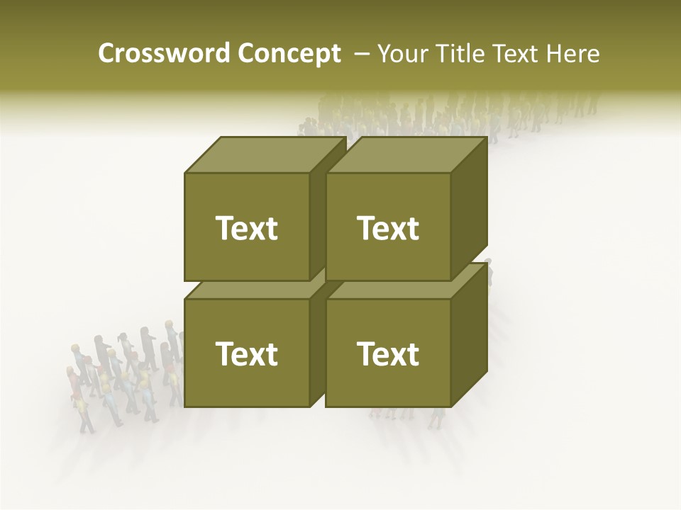 Concepts Opponent Walking PowerPoint Template