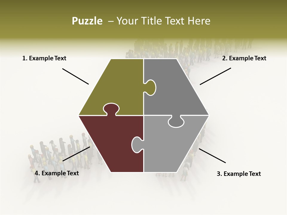 Concepts Opponent Walking PowerPoint Template