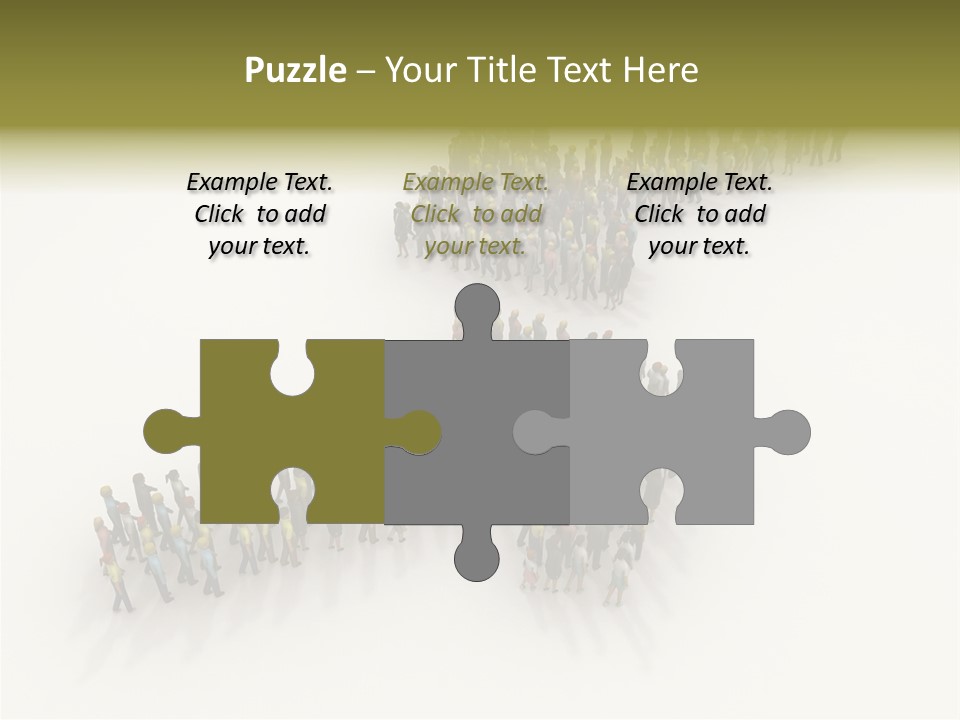 Concepts Opponent Walking PowerPoint Template