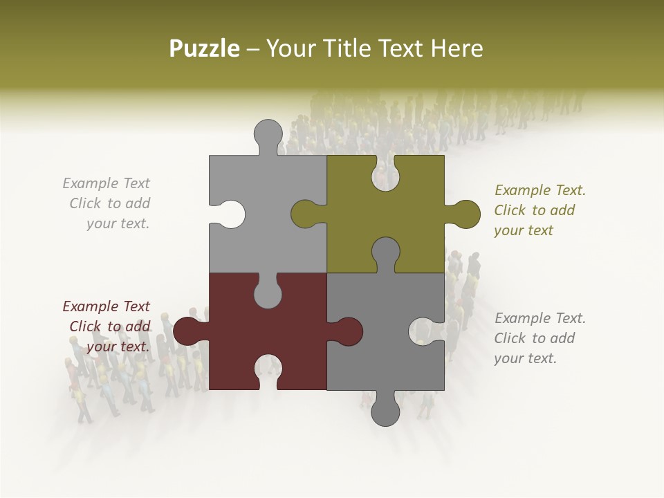 Concepts Opponent Walking PowerPoint Template