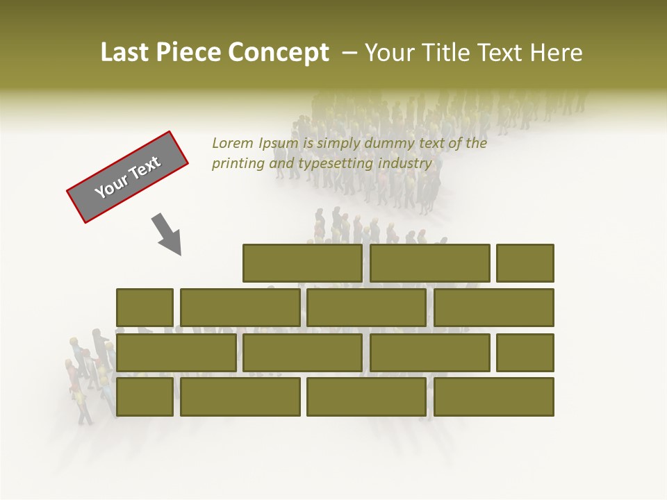 Concepts Opponent Walking PowerPoint Template