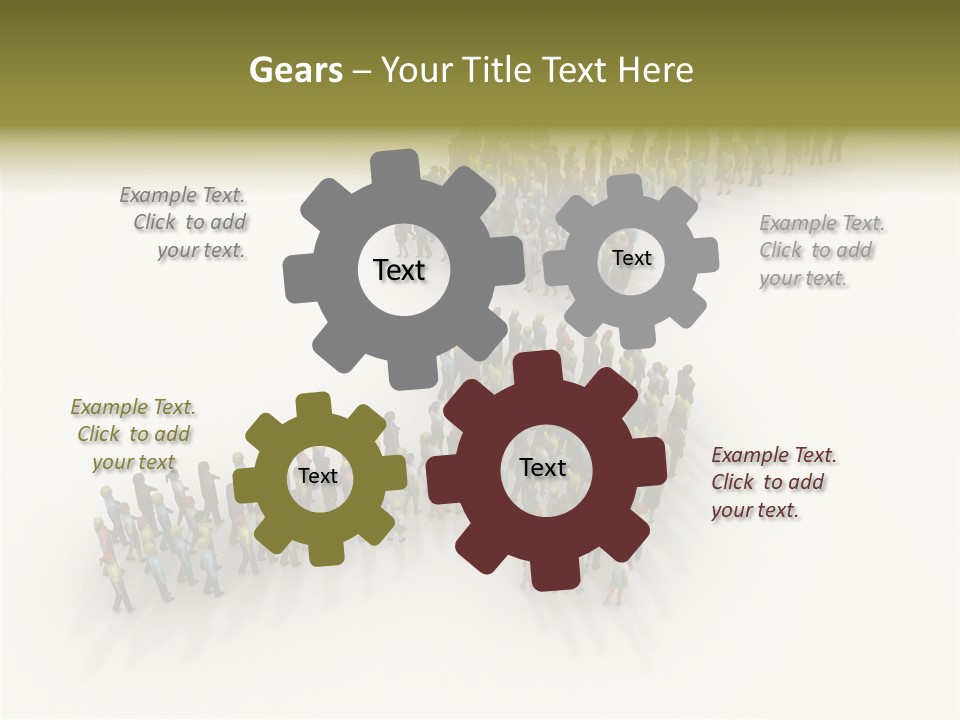 Concepts Opponent Walking PowerPoint Template