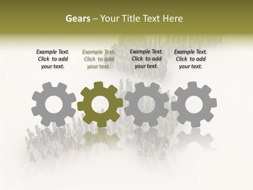 Concepts Opponent Walking PowerPoint Template