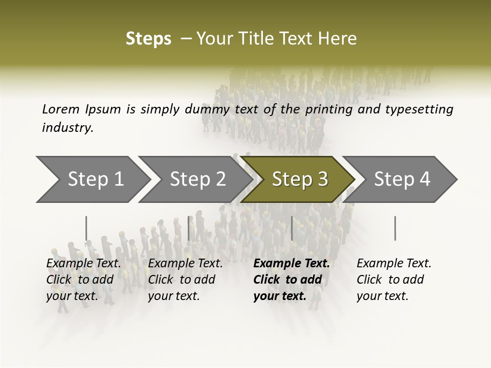 Concepts Opponent Walking PowerPoint Template