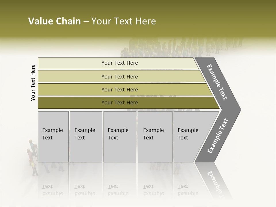 Concepts Opponent Walking PowerPoint Template