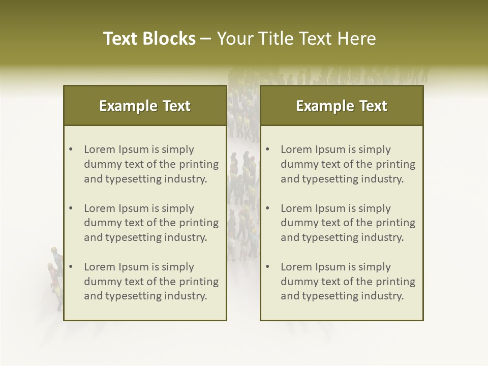 Concepts Opponent Walking PowerPoint Template