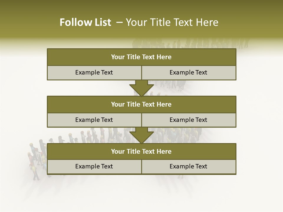 Concepts Opponent Walking PowerPoint Template