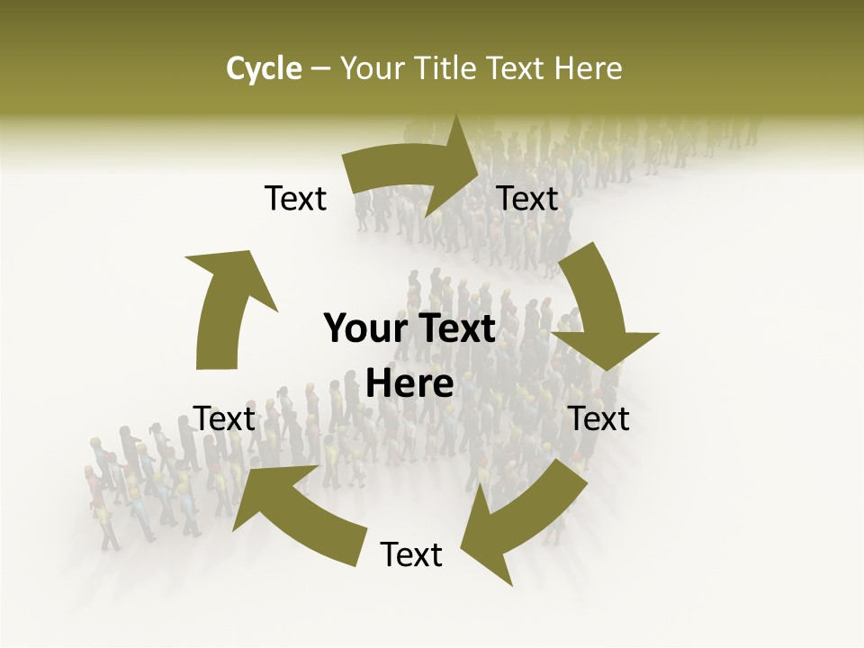 Concepts Opponent Walking PowerPoint Template