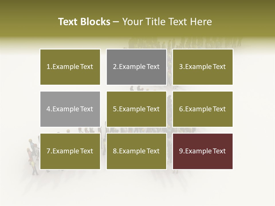 Concepts Opponent Walking PowerPoint Template