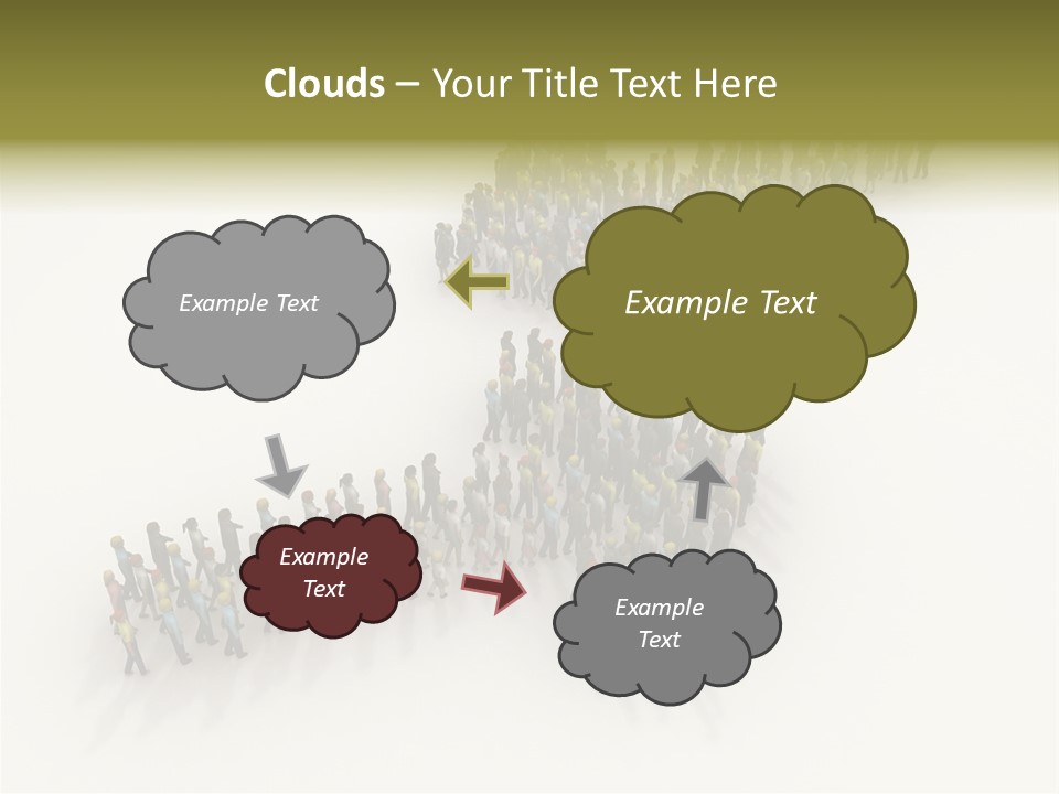 Concepts Opponent Walking PowerPoint Template