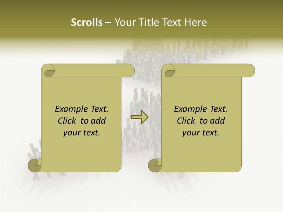 Concepts Opponent Walking PowerPoint Template