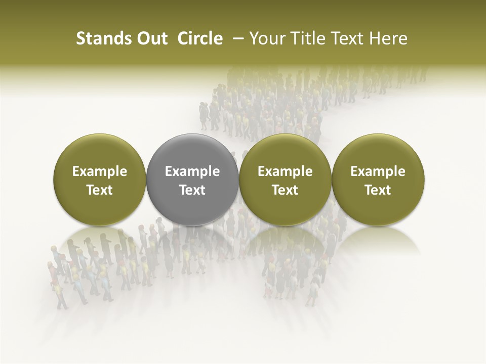 Concepts Opponent Walking PowerPoint Template