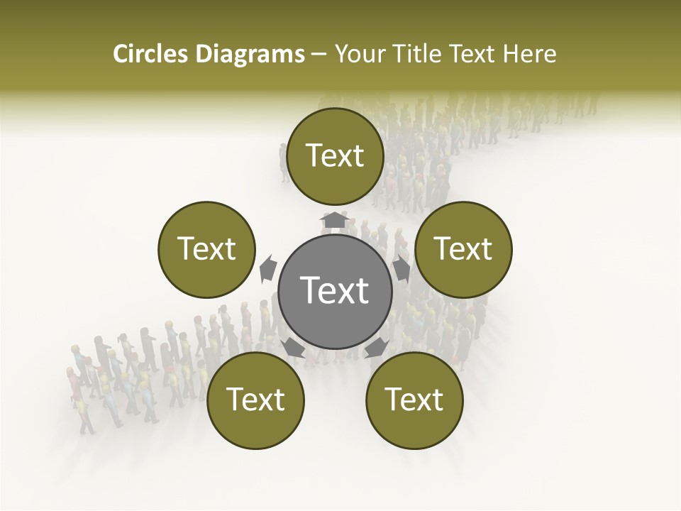 Concepts Opponent Walking PowerPoint Template