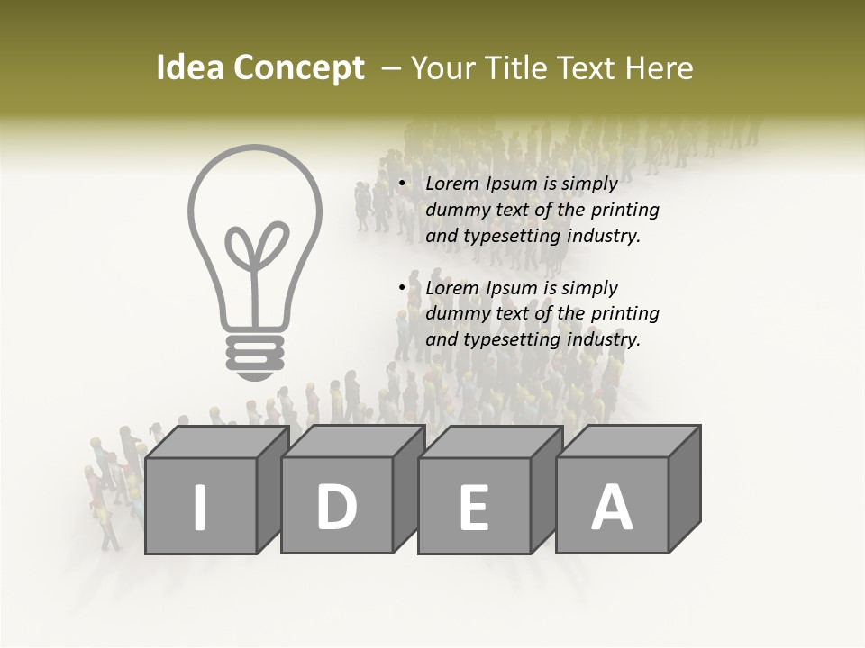 Concepts Opponent Walking PowerPoint Template