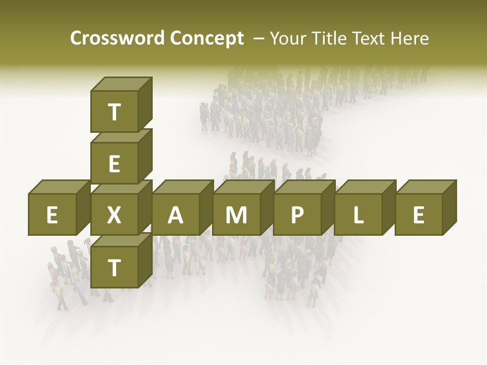 Concepts Opponent Walking PowerPoint Template
