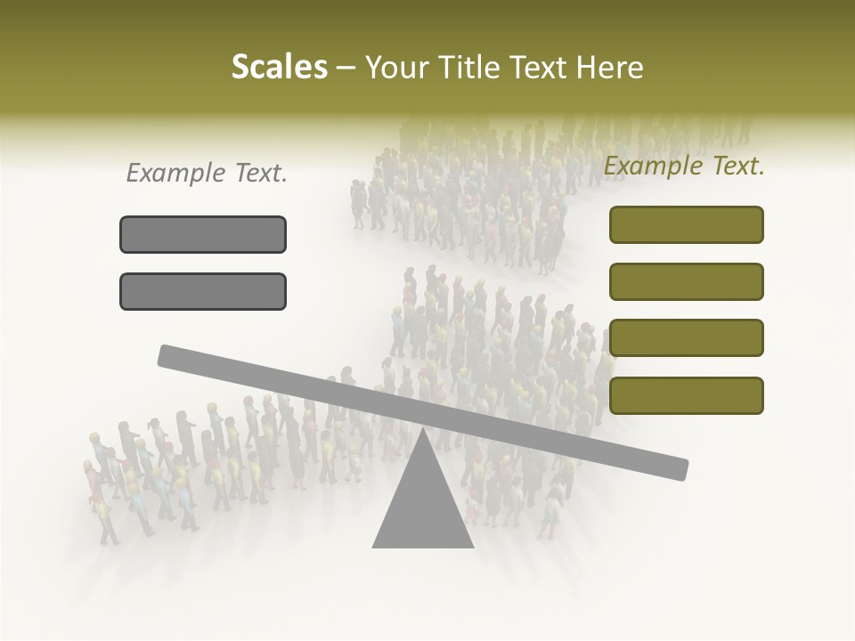 Concepts Opponent Walking PowerPoint Template