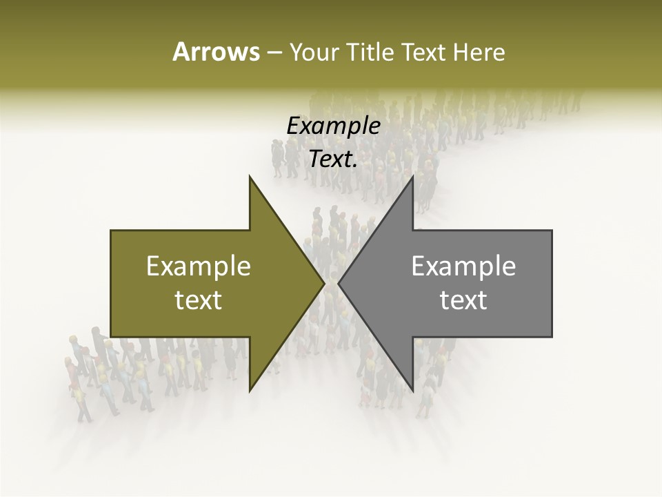 Concepts Opponent Walking PowerPoint Template