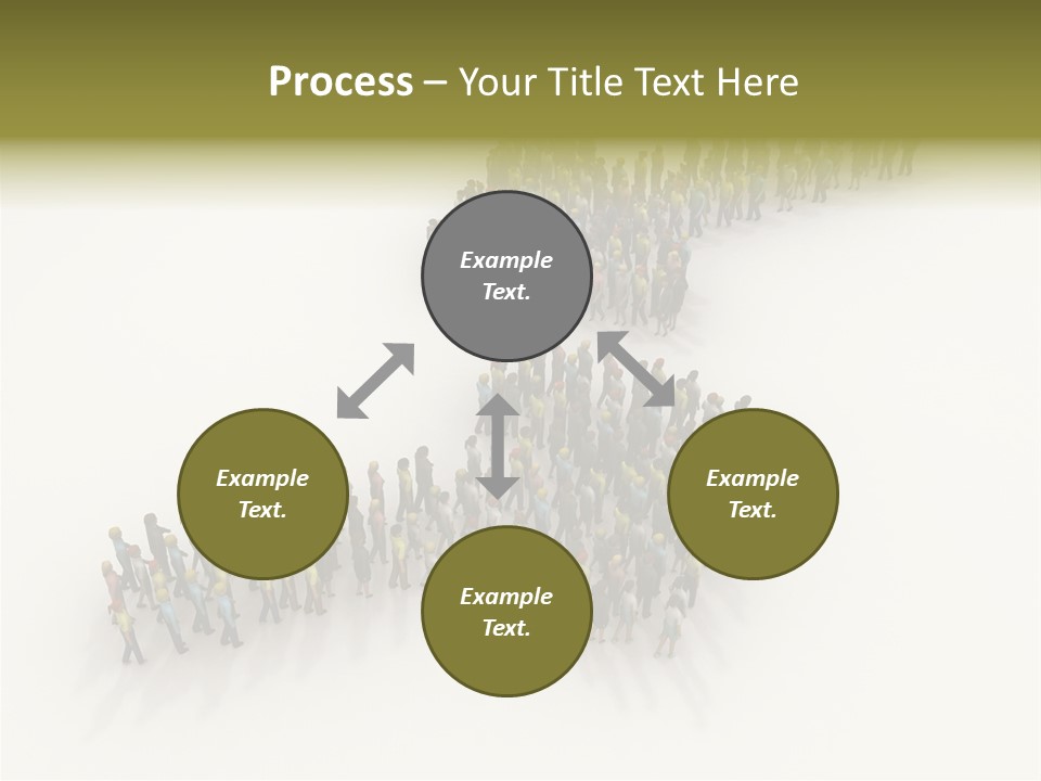 Concepts Opponent Walking PowerPoint Template