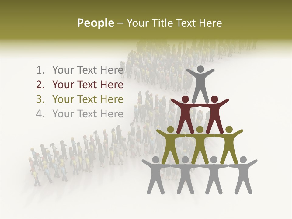 Concepts Opponent Walking PowerPoint Template